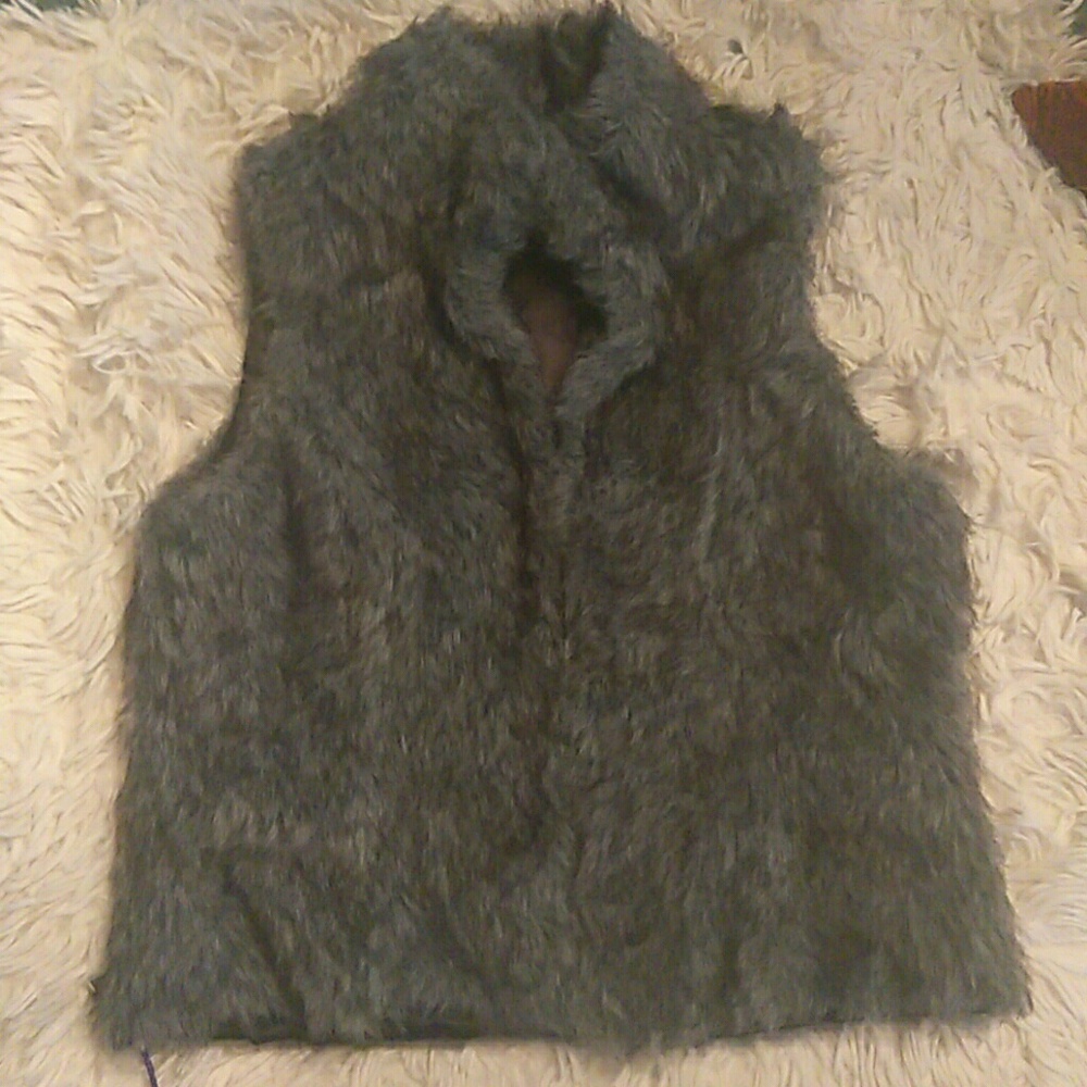 Girls Faux Fur Vest